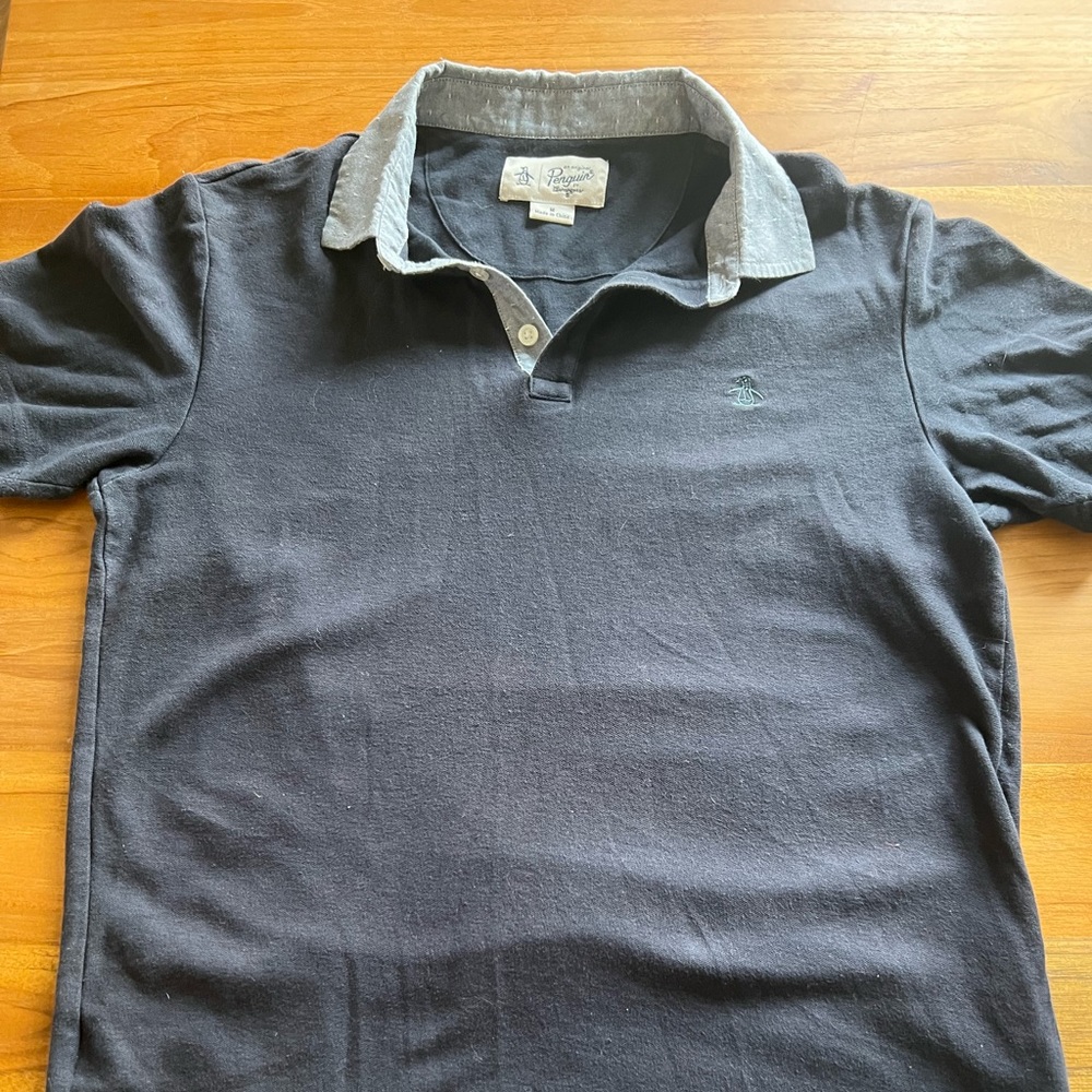 Original Penguin navy polo